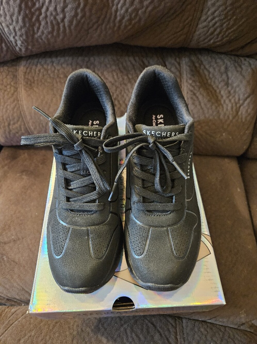 NWOT Skechers Women's Sepulveda 2.0 So Smooth Sneakers Black